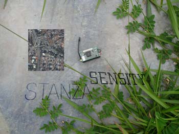 stanza sensity, wirles sensors  making art. Sensors all over the city